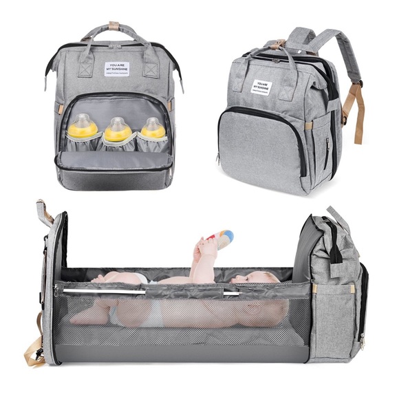 NWOT Travel Diaper Bag Backpack - Picture 5 of 5